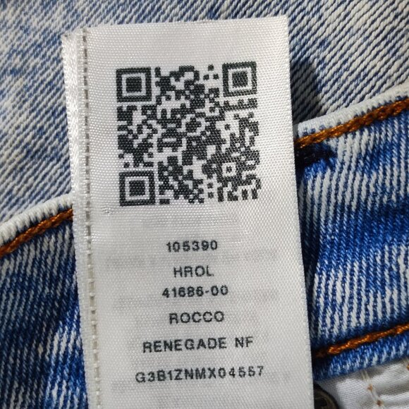 True Religion jeans men's siz 36 hard washed blue Rocco Renegade  relaxed skinny - Picture 8 of 15